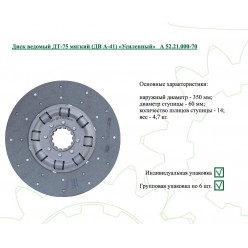 Диск сцепления с пружинами А-41